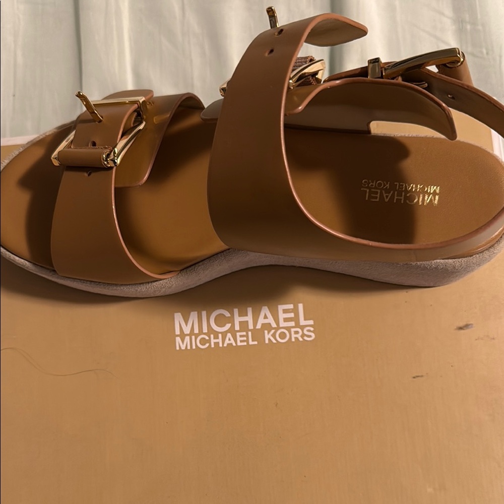 Michael Kors Tan Sandals